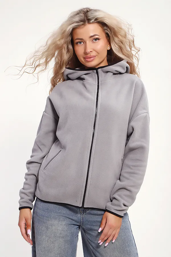 Толстовка 36991 НАТАЛИ, серый - фото 2