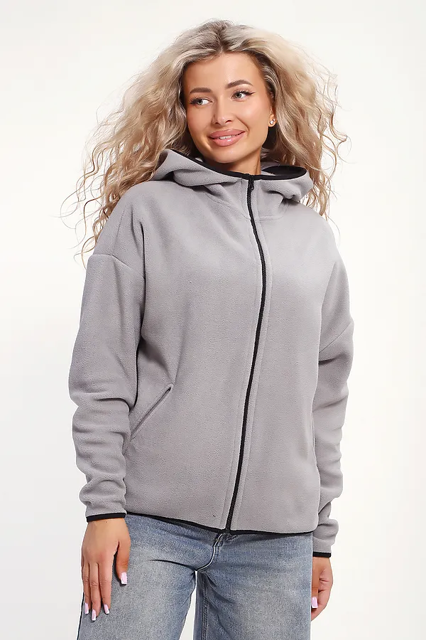 Толстовка 36991 НАТАЛИ, серый - фото 2