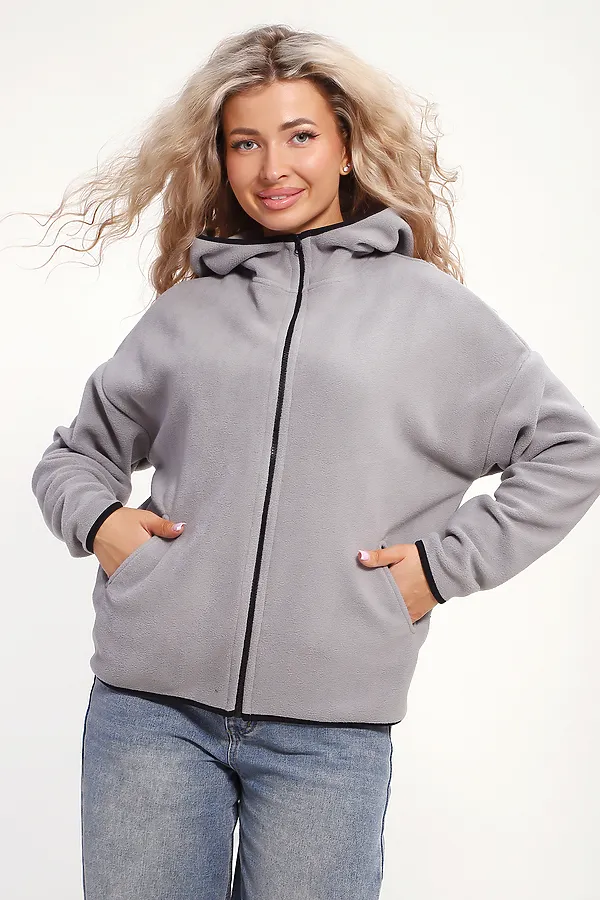 Толстовка 36991 НАТАЛИ, серый - фото 2