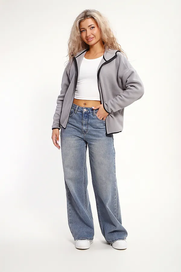 Толстовка 36991 НАТАЛИ, серый - фото 2