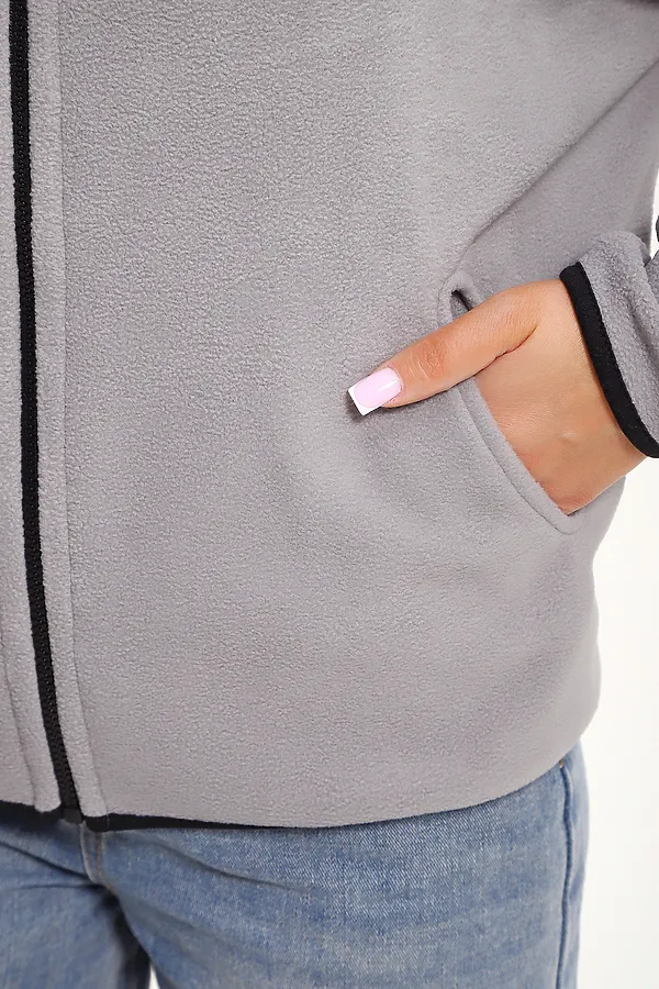 Толстовка 36991 НАТАЛИ, серый - фото 2