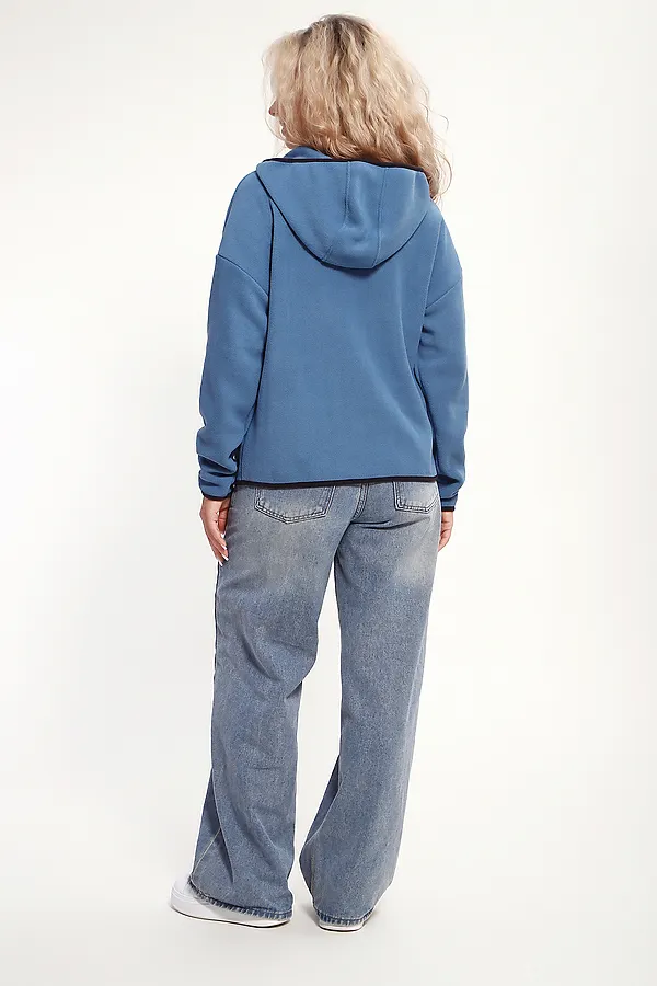 Толстовка 36991 НАТАЛИ, индиго - фото 2