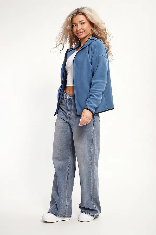 Толстовка 36991 НАТАЛИ, индиго - фото 2