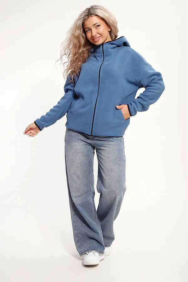 Толстовка 36991 НАТАЛИ, индиго - фото 2