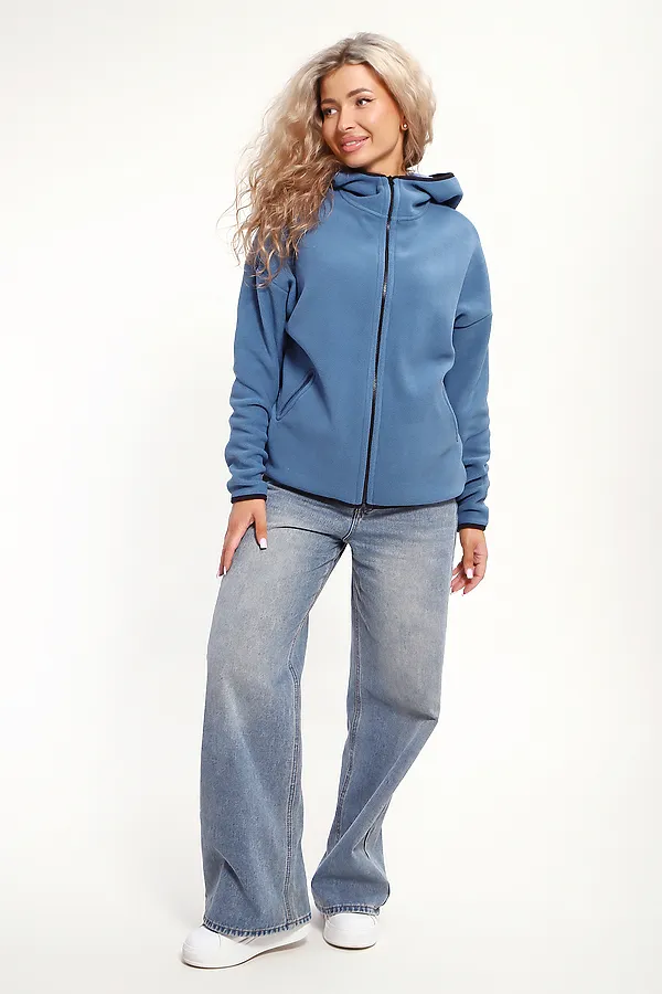 Толстовка 36991 НАТАЛИ, индиго - фото 2