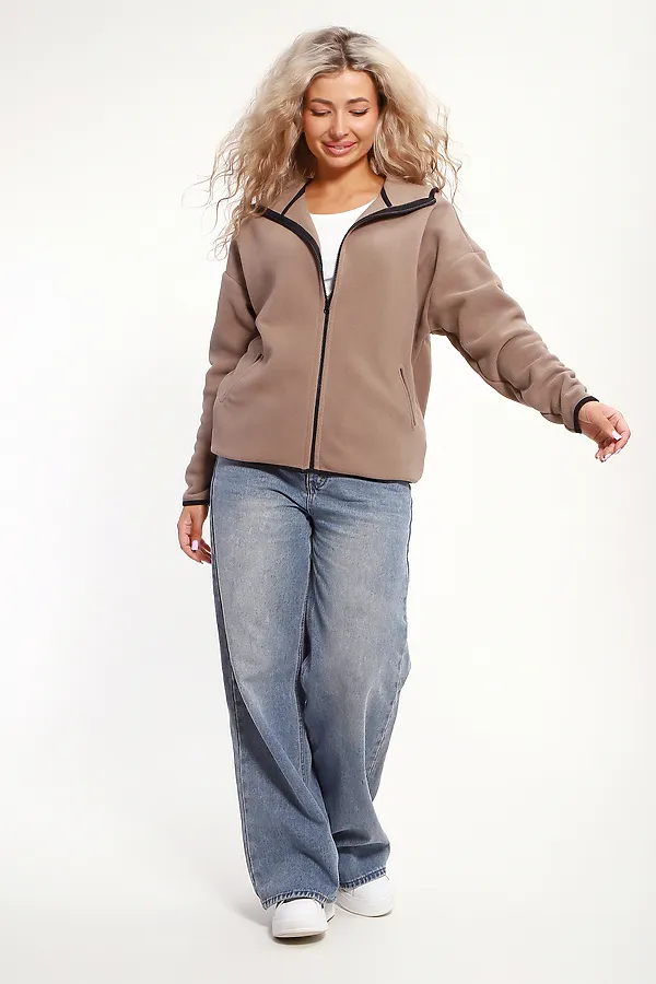 Толстовка 36991 НАТАЛИ, капучино - фото 2