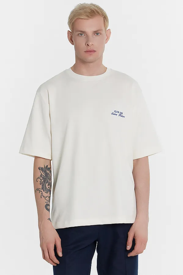 Футболка мужская MARK FORMELLE, св.молочный - фото 2