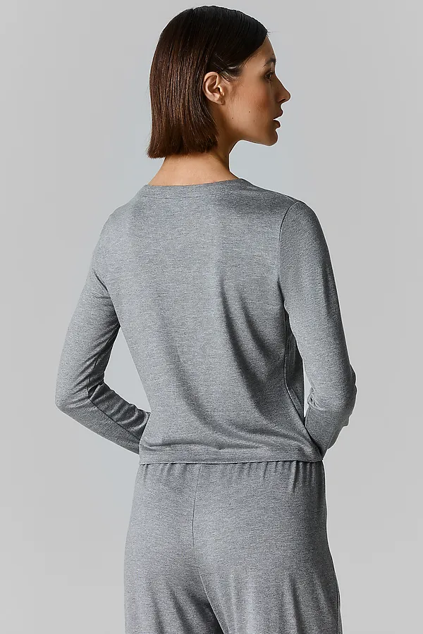 Жакет женский MARK FORMELLE, средне -серый меланж 4425-в - фото 2