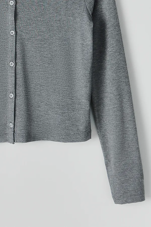 Жакет женский MARK FORMELLE, средне -серый меланж 4425-в - фото 2