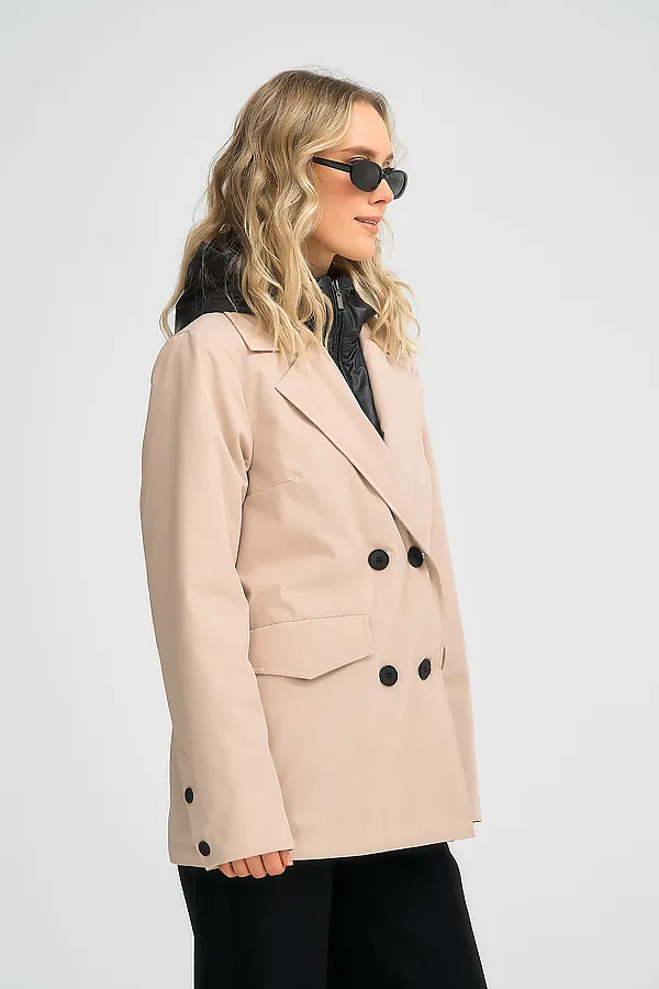 Куртка женская HOOPS, бежевый - фото 2