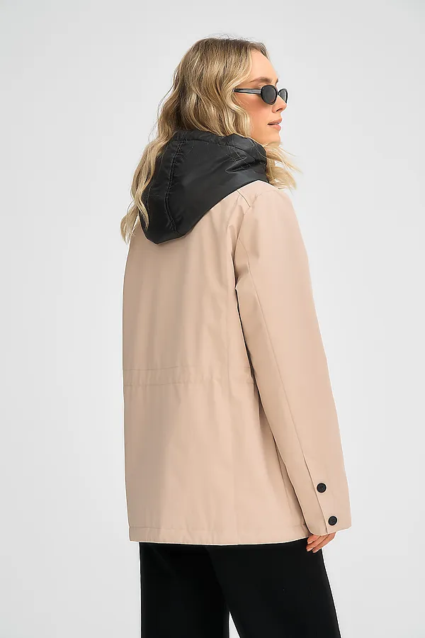 Куртка женская HOOPS, бежевый - фото 2