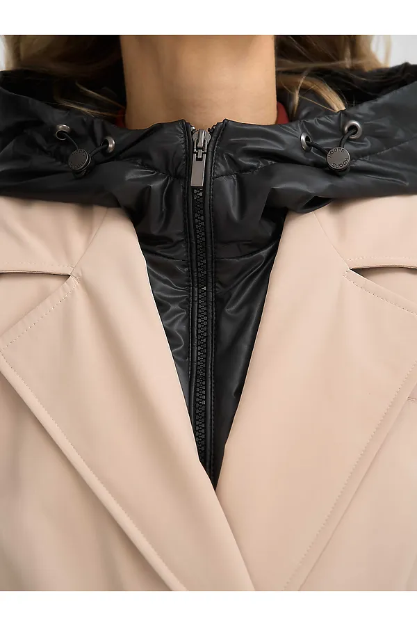 Куртка женская HOOPS, бежевый - фото 2