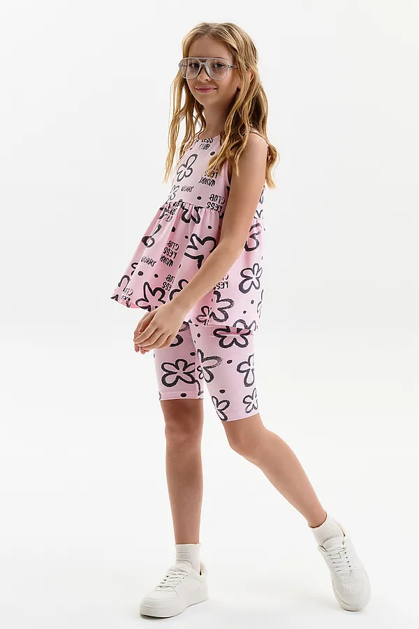 Шорты для девочек PELICAN, светло-розовый - фото 2