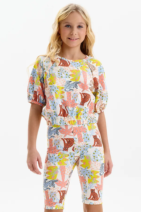 Шорты для девочек PELICAN, персиковый - фото 2