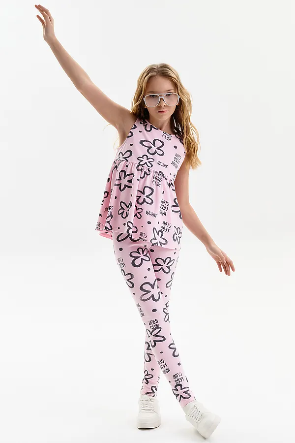 Брюки для девочек PELICAN, светло-розовый - фото 2