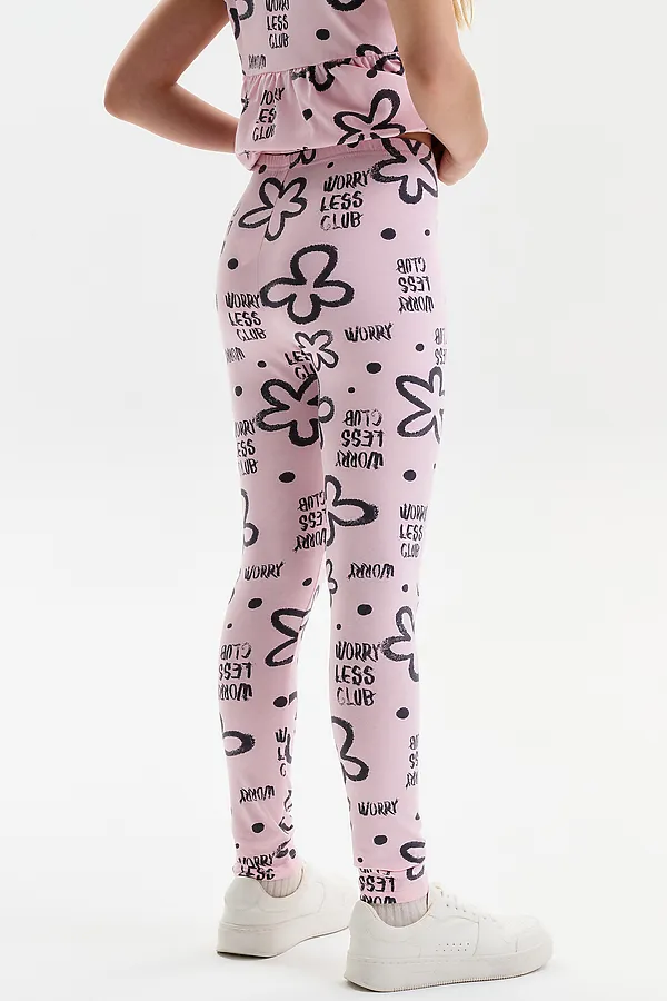 Брюки для девочек PELICAN, светло-розовый - фото 2