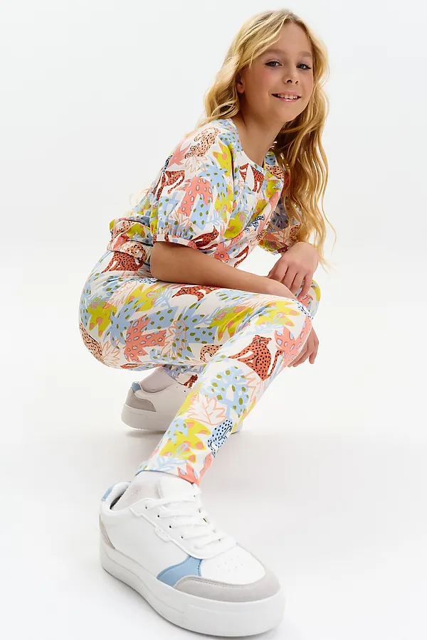 Брюки для девочек PELICAN, персиковый - фото 2