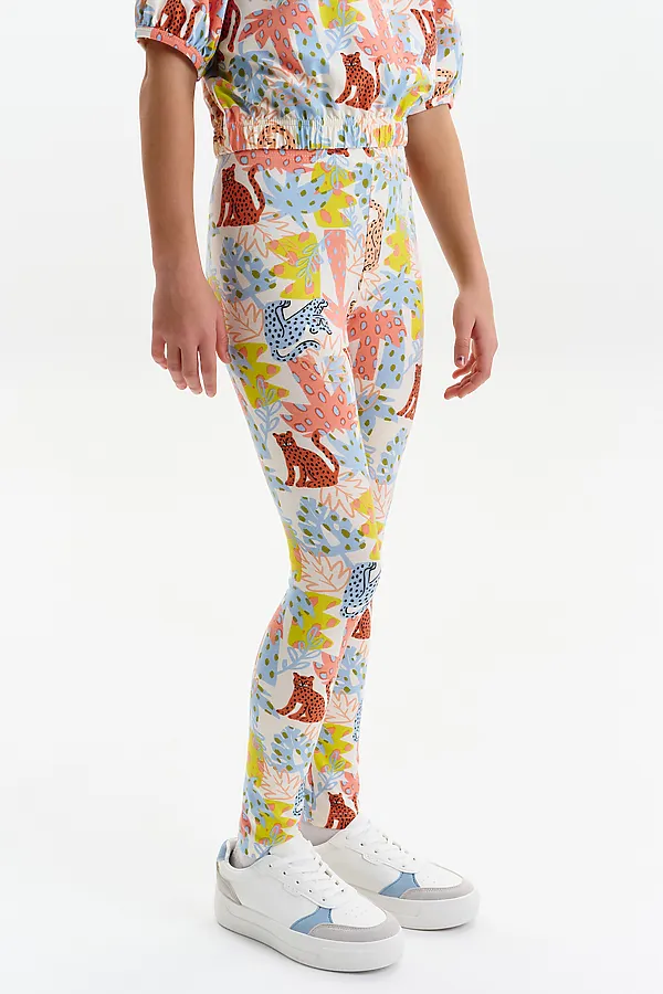 Брюки для девочек PELICAN, персиковый - фото 2