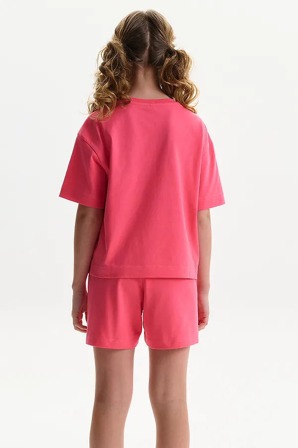 Пижама для девочек PELICAN, коралловый - фото 2