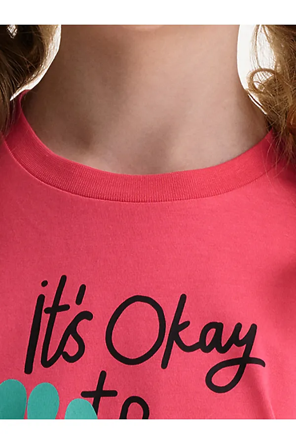 Пижама для девочек PELICAN, коралловый - фото 2