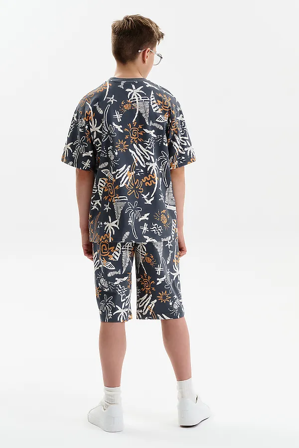 Футболка для мальчиков PELICAN, серый - фото 2