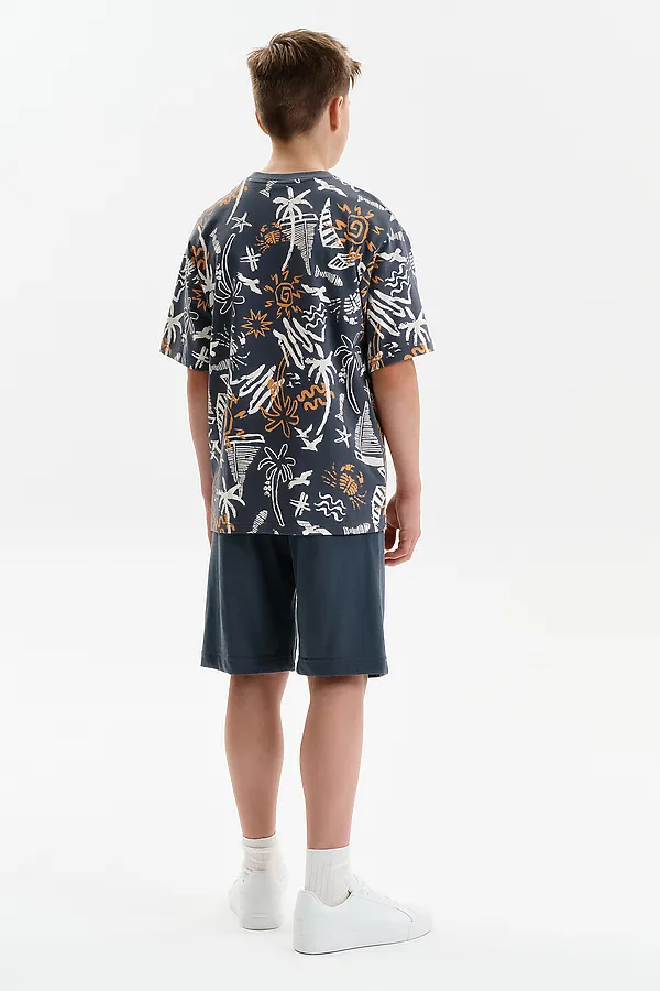 Футболка для мальчиков PELICAN, серый - фото 2