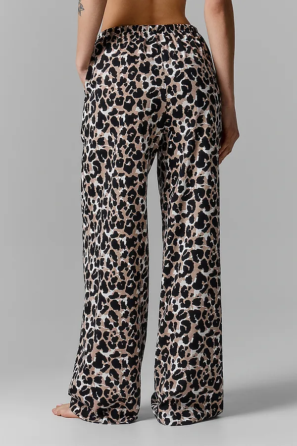 Брюки MARK FORMELLE, леопард на молочном - фото 2