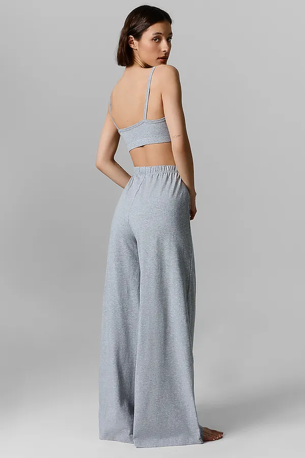 Комплект женский (топ, брюки) MARK FORMELLE, серый меланж - фото 2