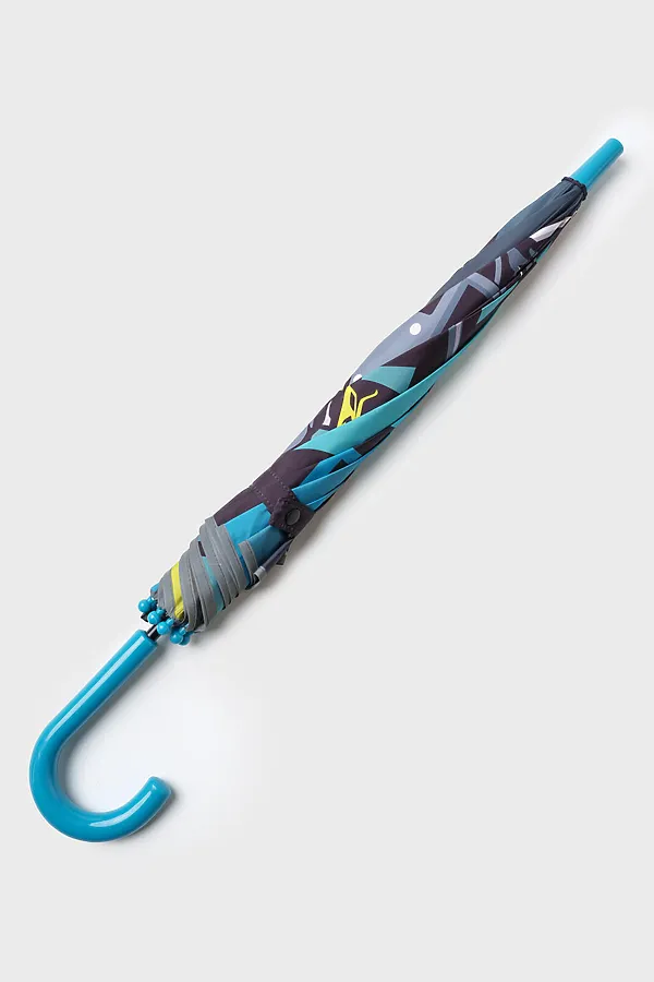 Зонт-трость для мальчиков PLAYTODAY, разноцветный - фото 2