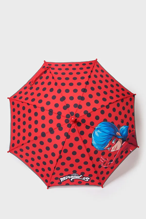 Зонт-трость для девочек PLAYTODAY, красный - фото 2