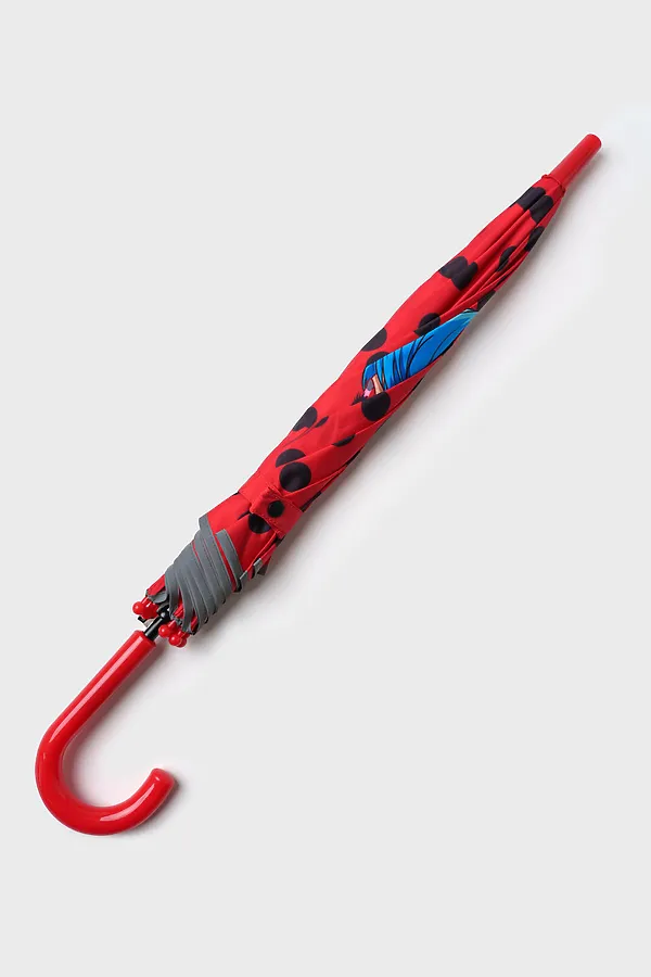 Зонт-трость для девочек PLAYTODAY, красный - фото 2