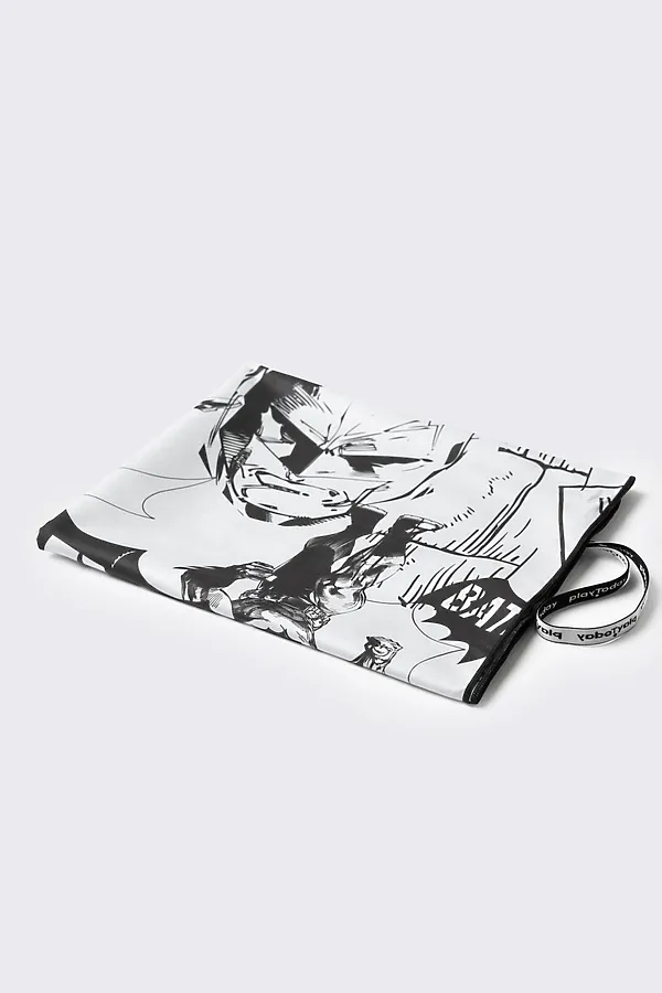 Полотенце текстильное для мальчиков PLAYTODAY, черный,светло-серый - фото 2