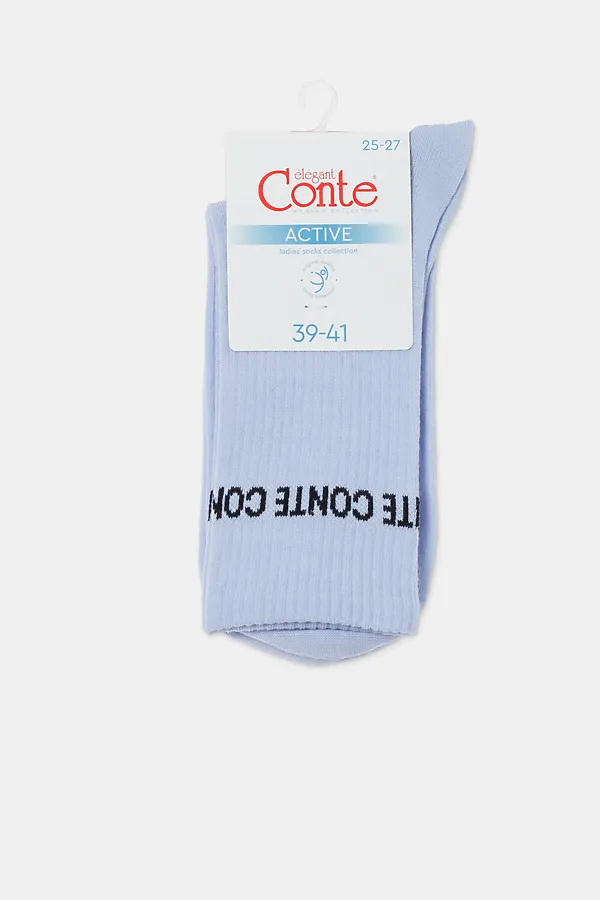 CONTE ACTIVE Носки женские CONTE ELEGANT, бледно-фиолетовый - фото 2