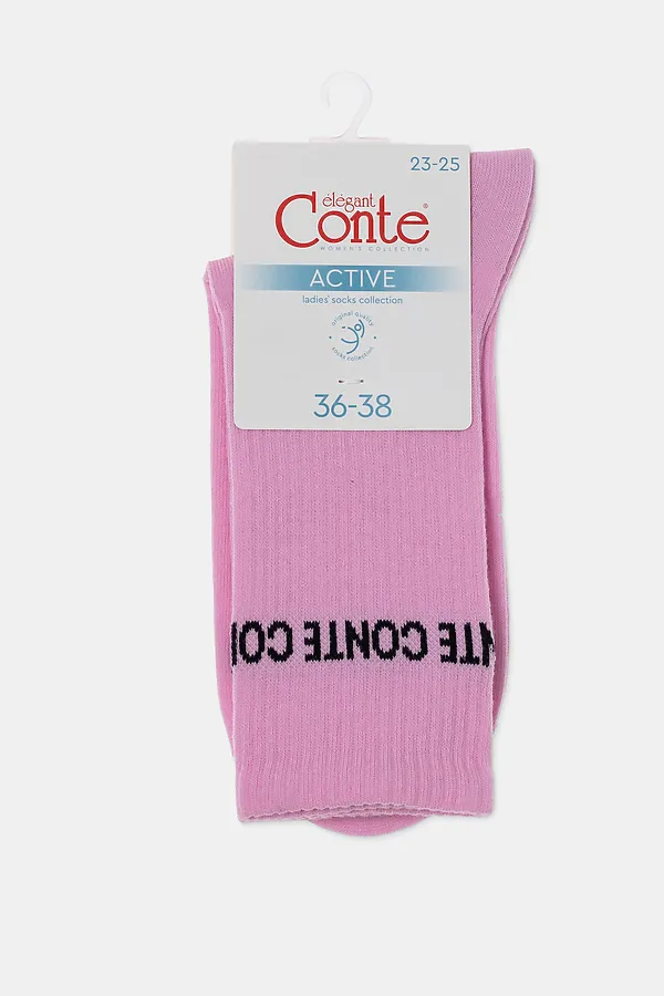 CONTE ACTIVE Носки женские CONTE ELEGANT, светло-розовый - фото 2