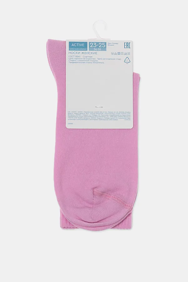CONTE ACTIVE Носки женские CONTE ELEGANT, светло-розовый - фото 2