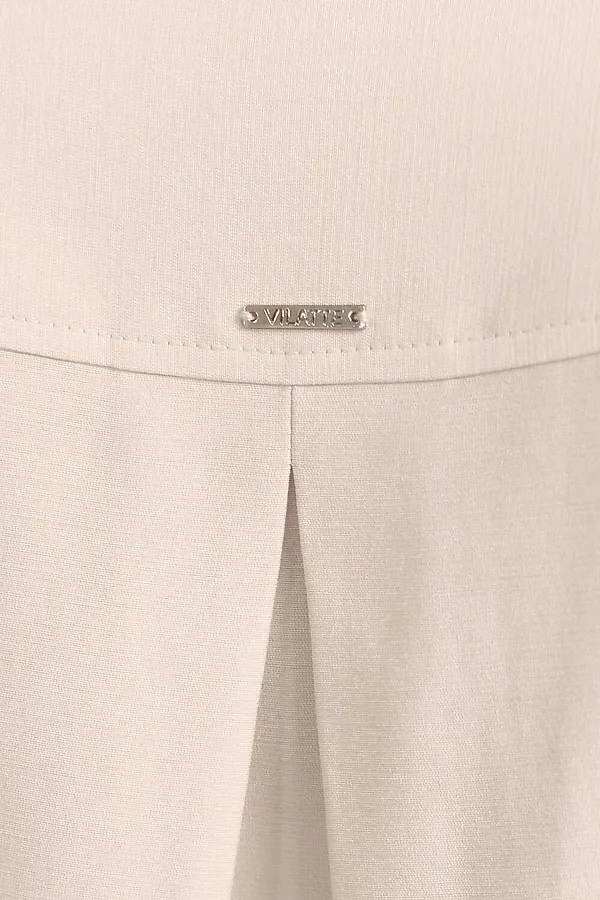 Блузка с широкими рукавами 3/4 из плотного лиоцелла VILATTE, кокосово-молочный - фото 2