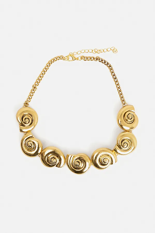 Колье INFINITY, золотистый - фото 2