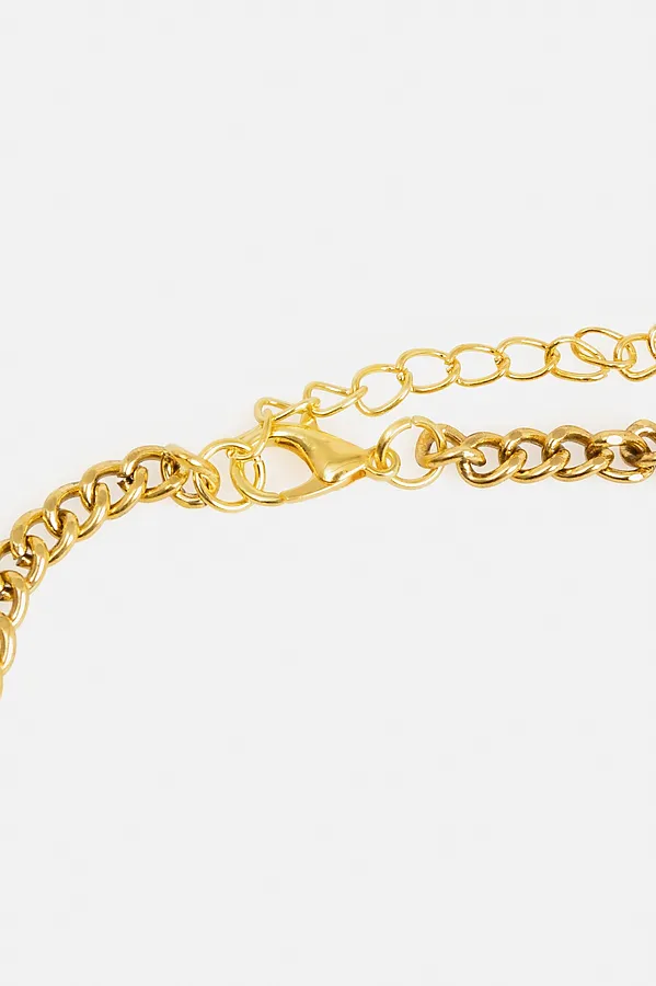 Колье INFINITY, золотистый - фото 2