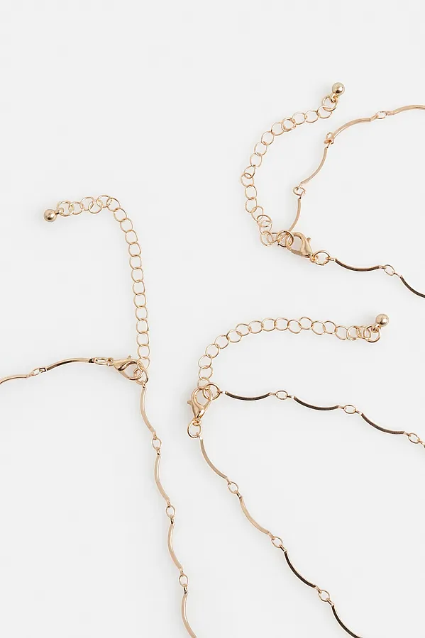 Колье INFINITY, золотистый - фото 2