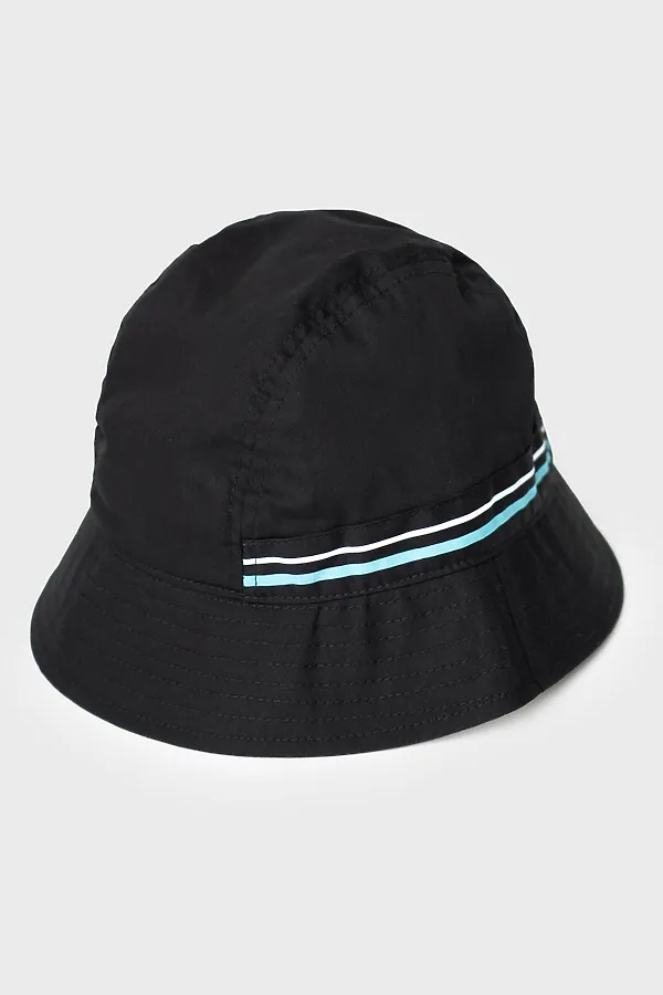 Панама текстильная для девочек PLAYTODAY, черный - фото 2