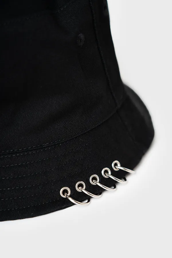 Панама текстильная для мальчиков PLAYTODAY, черный - фото 2
