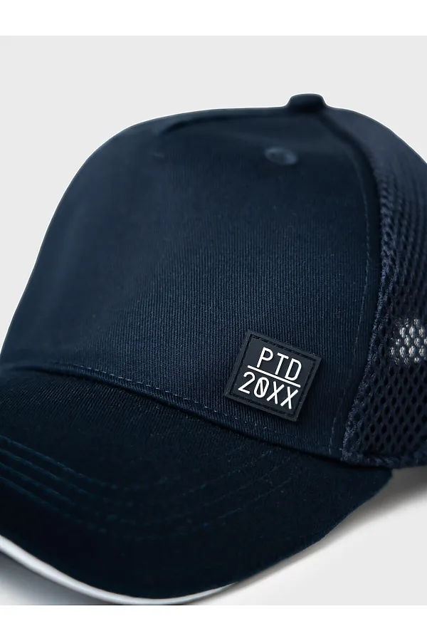 Кепка текстильная для мальчиков PLAYTODAY, тёмно-синий - фото 2