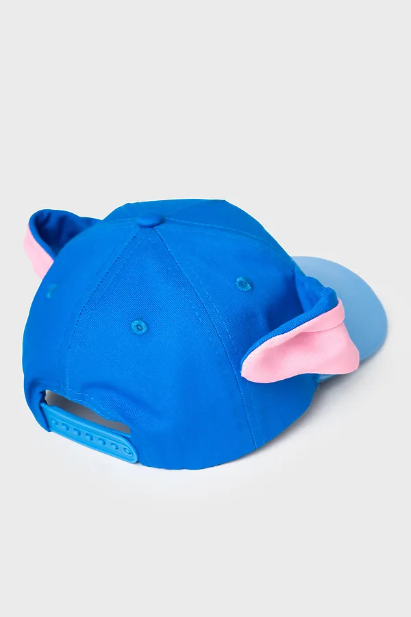 Кепка текстильная для девочек PLAYTODAY, синий,голубой,светло-розовый - фото 2