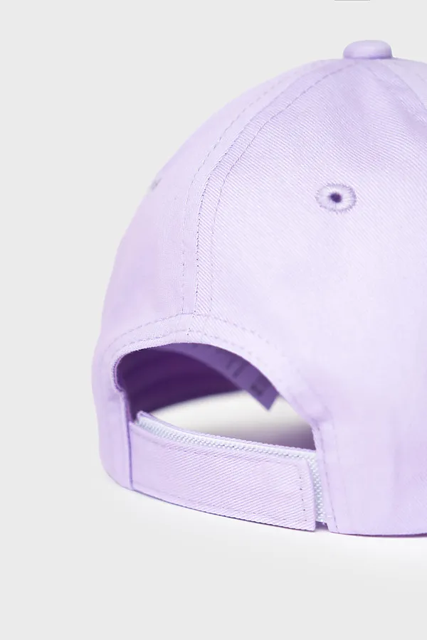Кепка текстильная для девочек PLAYTODAY, сиреневый - фото 2