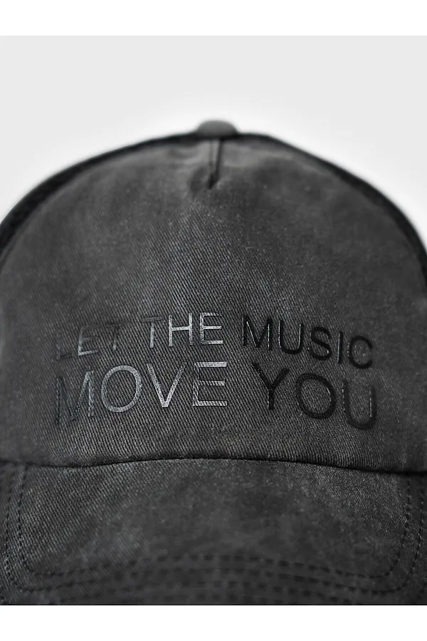 Кепка текстильная джинсовая для мальчиков PLAYTODAY, черный - фото 2