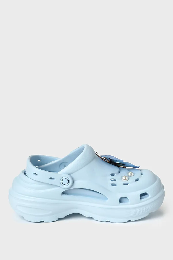 Сабо для девочек PLAYTODAY, голубой - фото 2