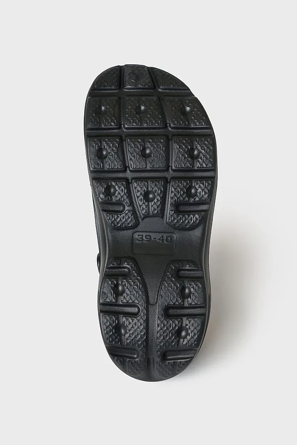 Сабо для девочек PLAYTODAY, черный,серебряный - фото 2