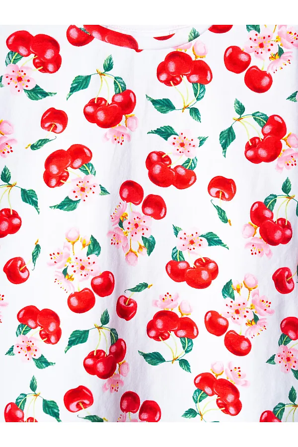 Комплект трикотажный для девочек: брюки (легинсы укороченные), фуфайка (футболка) PLAYTODAY, разноцветный - фото 2