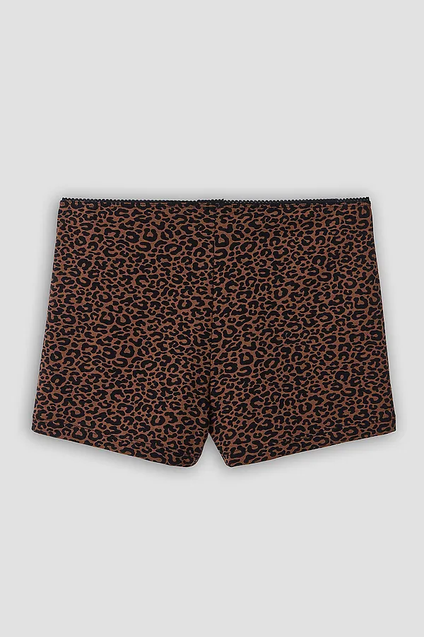 Комплект женский (топ, шорты) MARK FORMELLE, коричневый леопард - фото 2