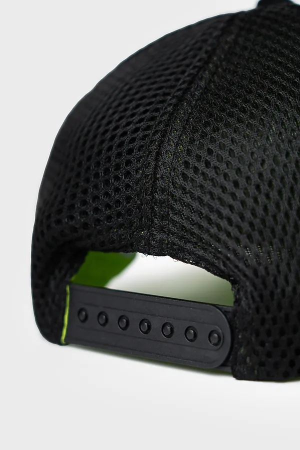 Кепка текстильная джинсовая для мальчиков PLAYTODAY, черный,светло-зеленый - фото 2